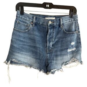 PacSun Vintage High Rise Distressed Shorts- size 28